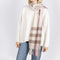Australian Made Wool Scarf - Orchid Gingham