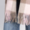 Australian Made Wool Scarf - Orchid Gingham