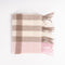 Australian Made Wool Scarf - Orchid Gingham