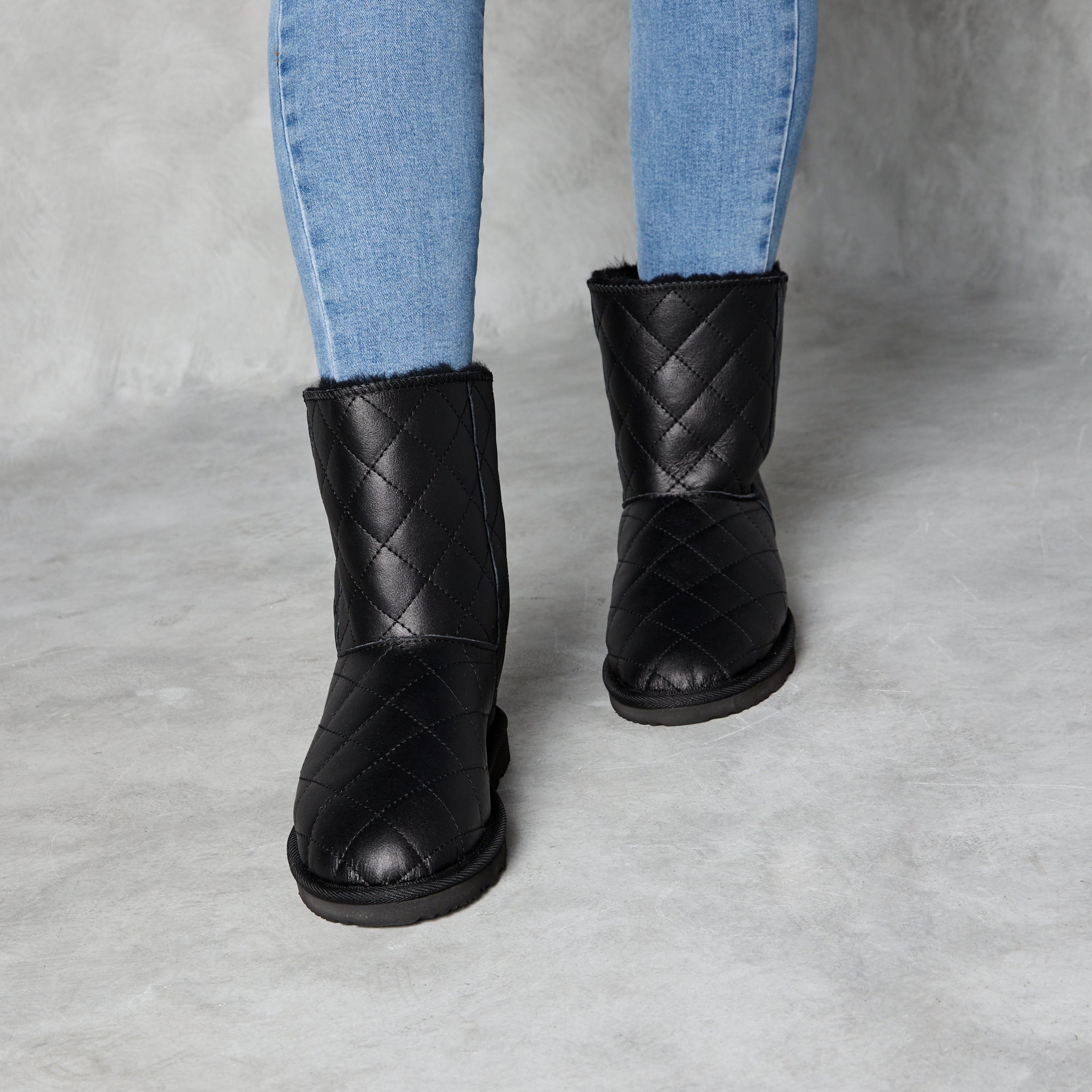 Ugg diamond deals quilted boots