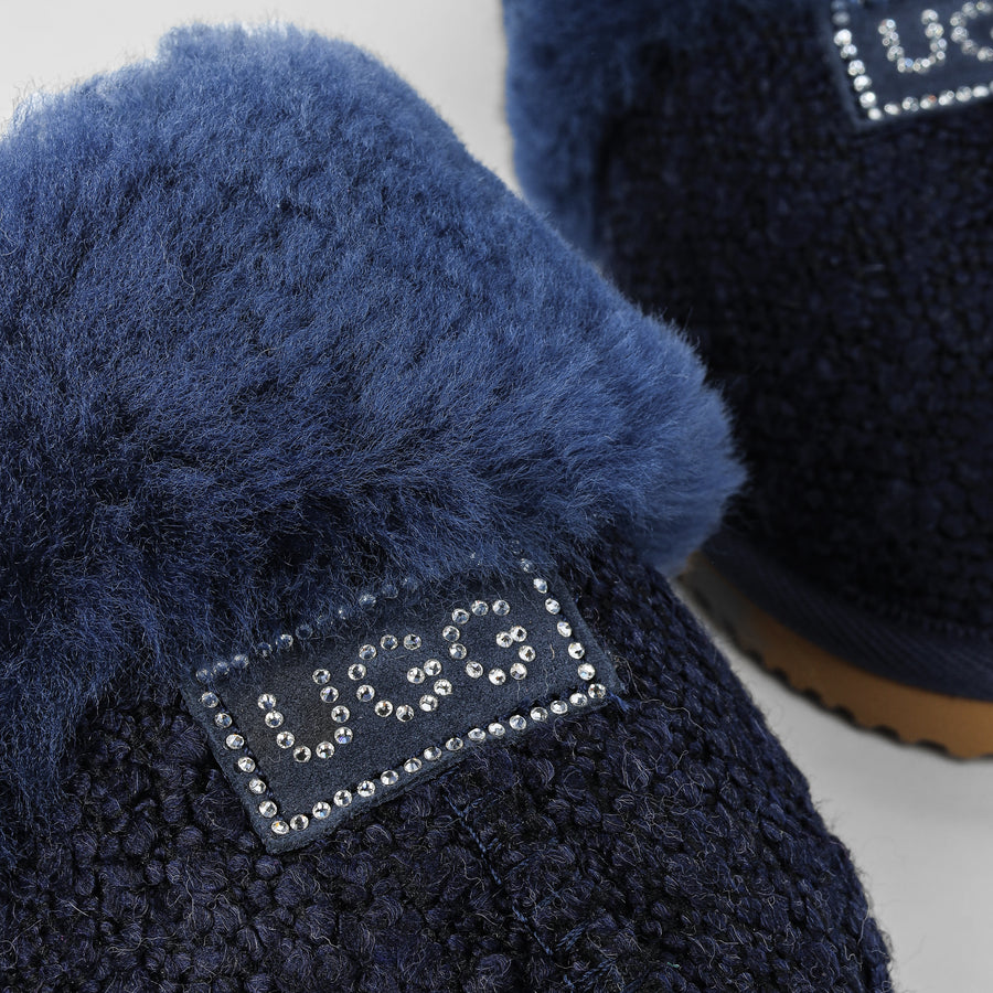 Women's Luxe Boucle Designer Slippers