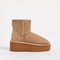 Women's Embossed Classic Mini Platform