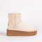 Women's Embossed Classic Mini Platform
