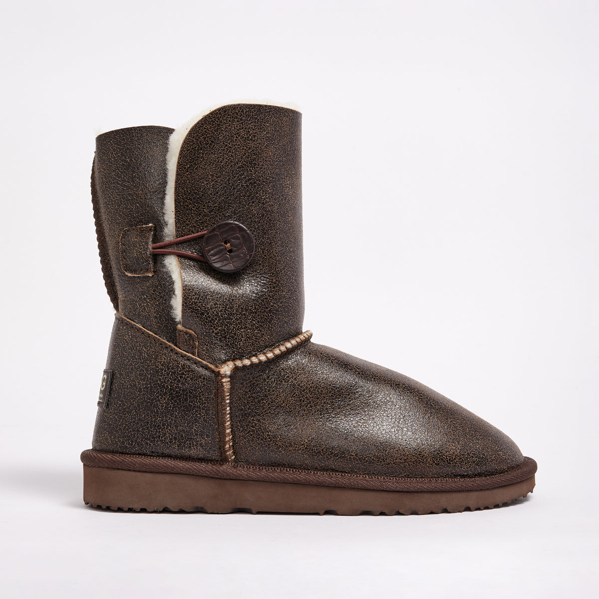 Men s Burleigh Button Mid Australian Made UGG Boots UGG Since 1974