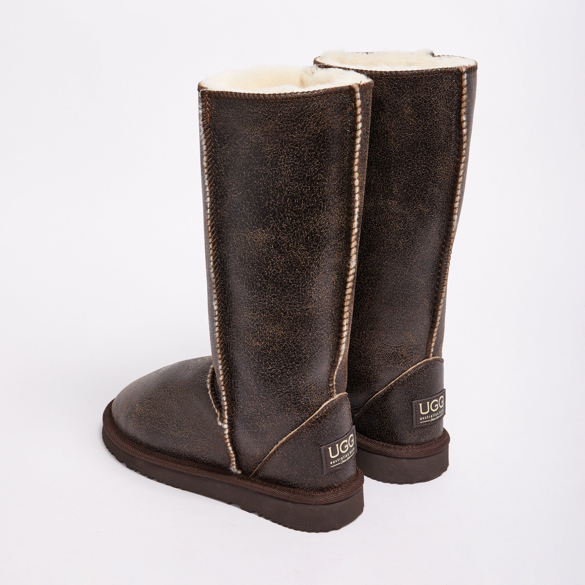 Classic tall leather ugg boots shop