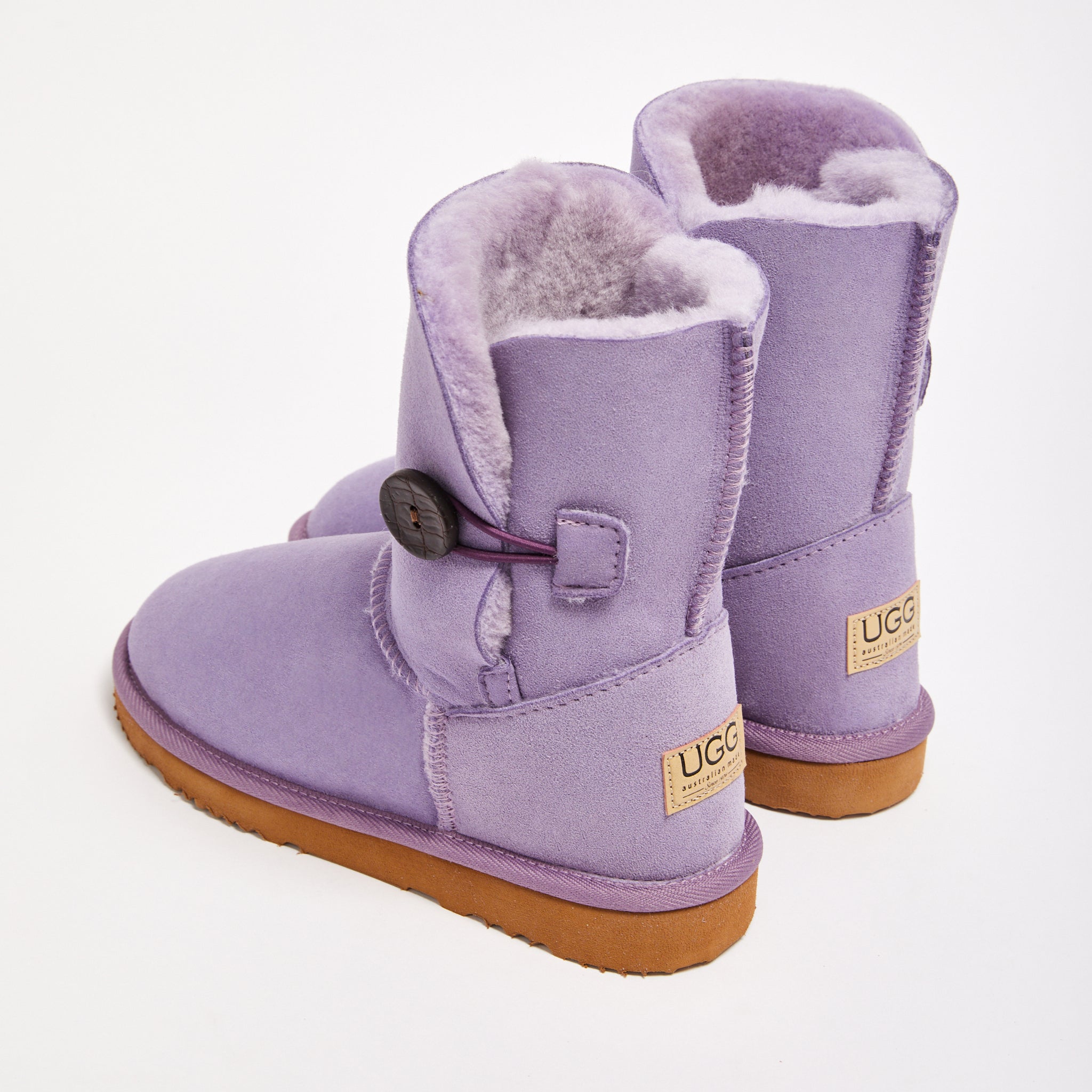 Light purple uggs with bows store