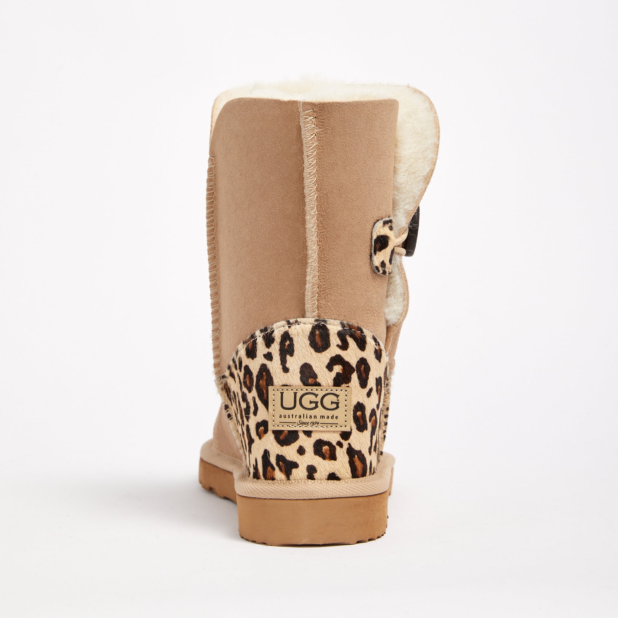 Women s Burleigh Button Mid Baby Leopard