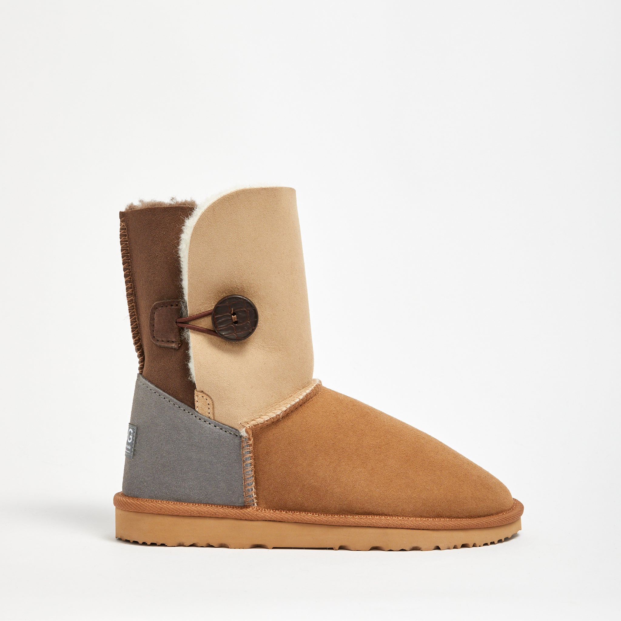 Tri color ugg hotsell slippers