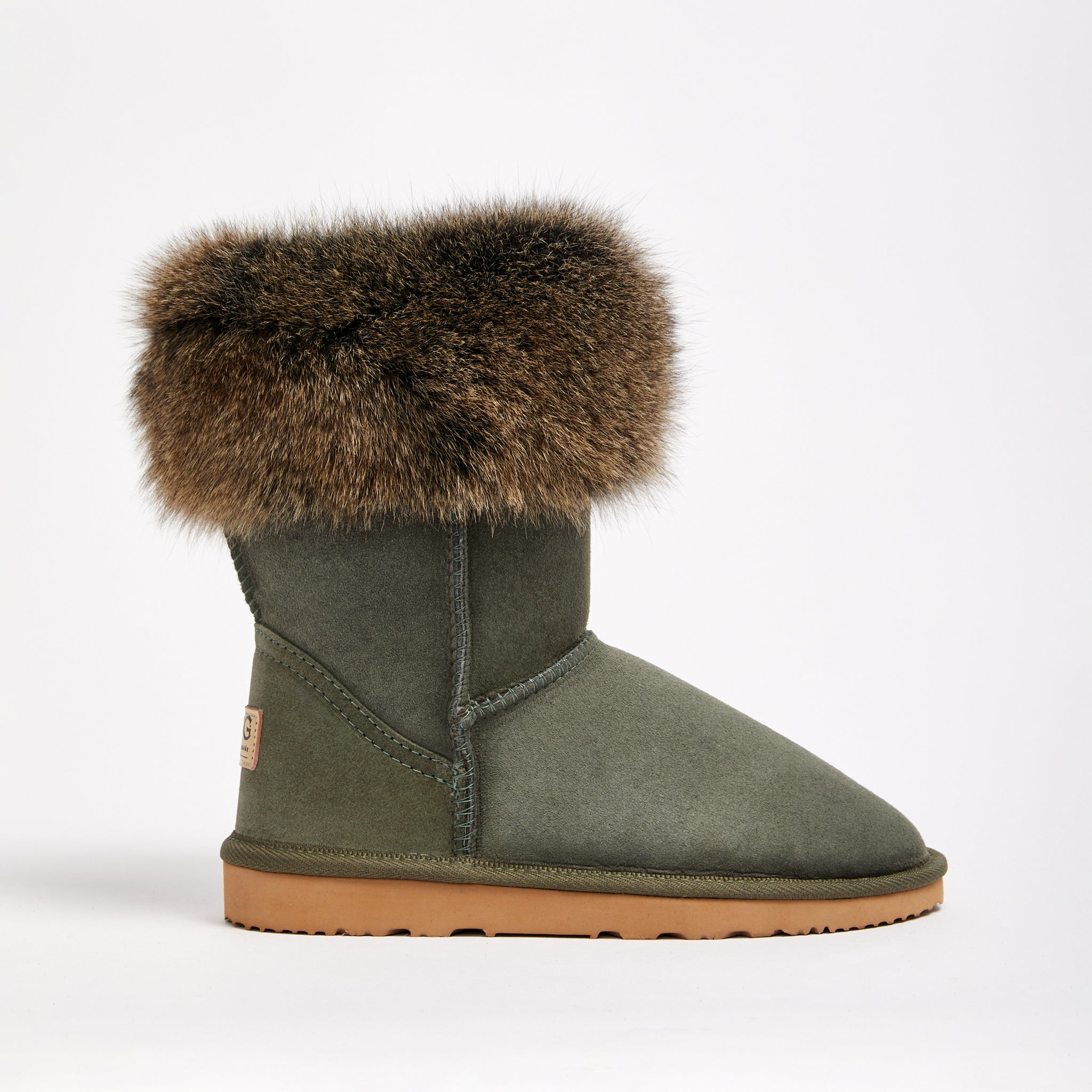 Ugg fox 2025 fur boots