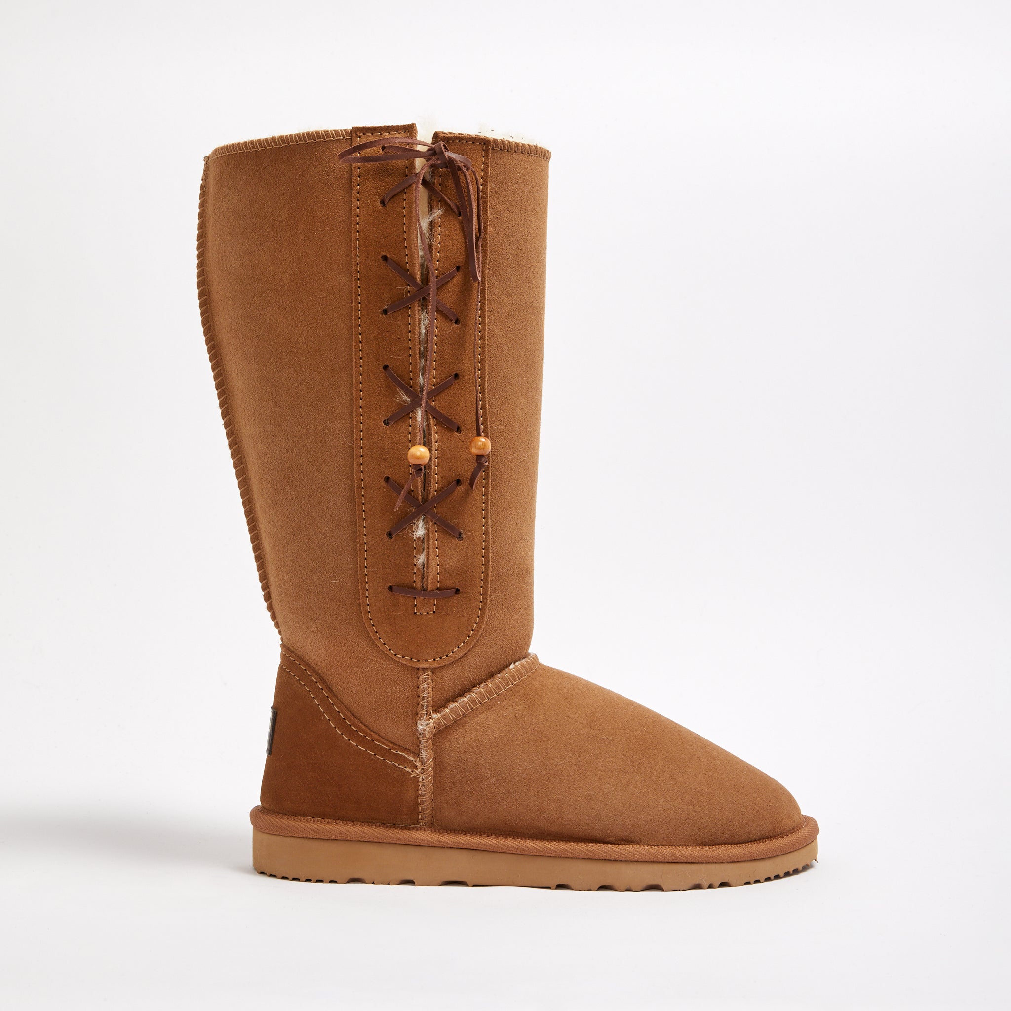 Women's lace up best sale back tall boots