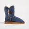 Women's Denim Button Mid