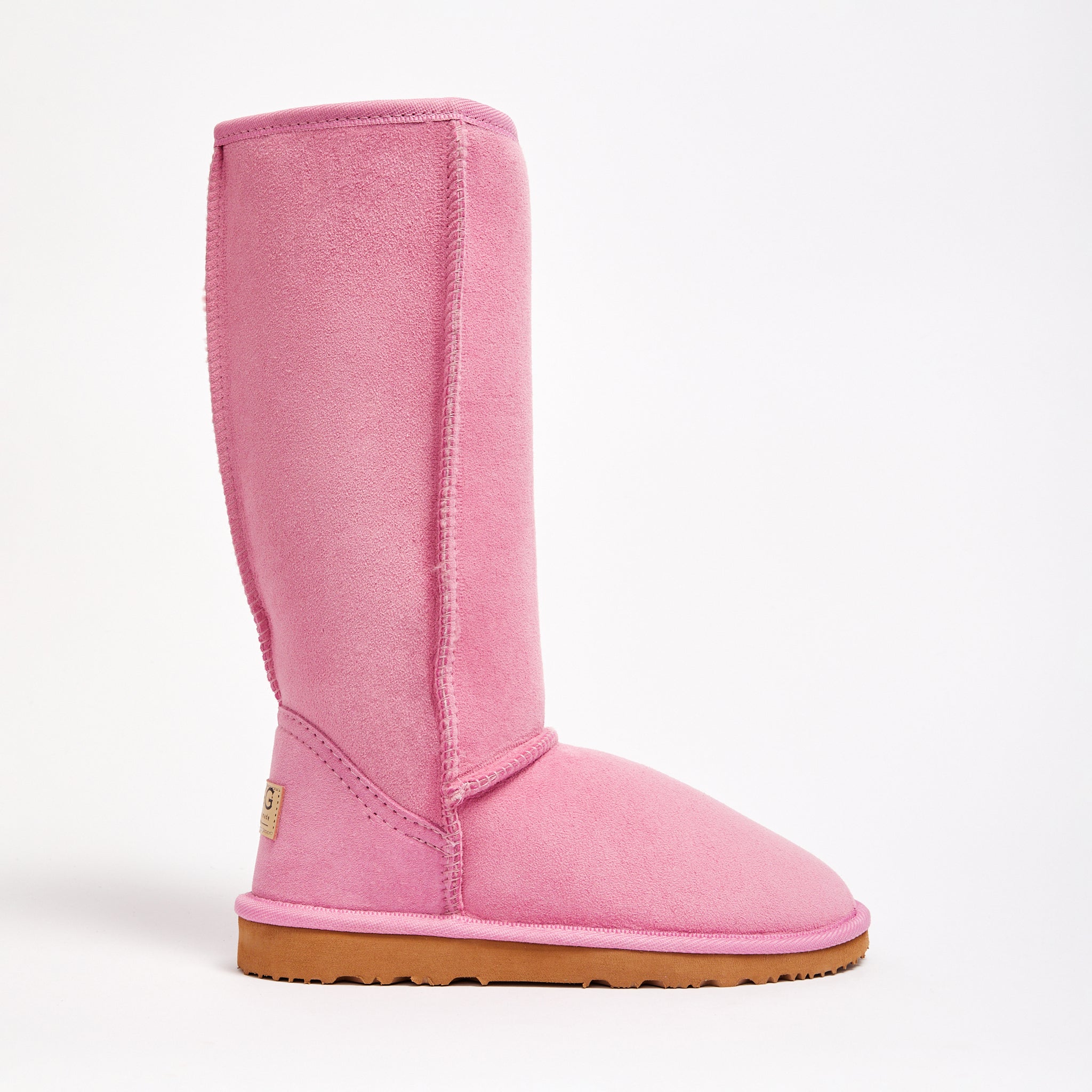 Pink uggs womens best sale