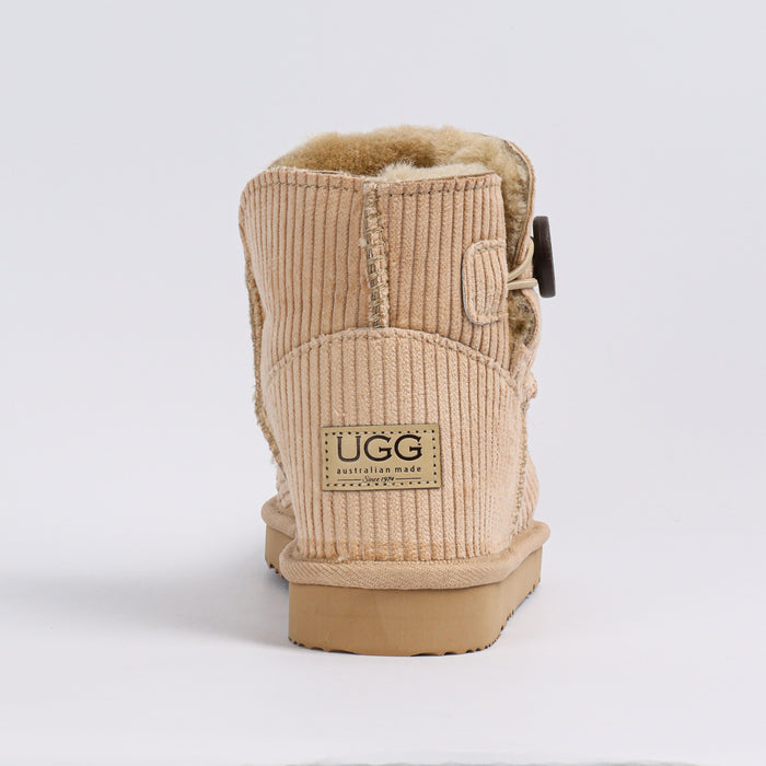 Women's Corduroy Burleigh Button Mini