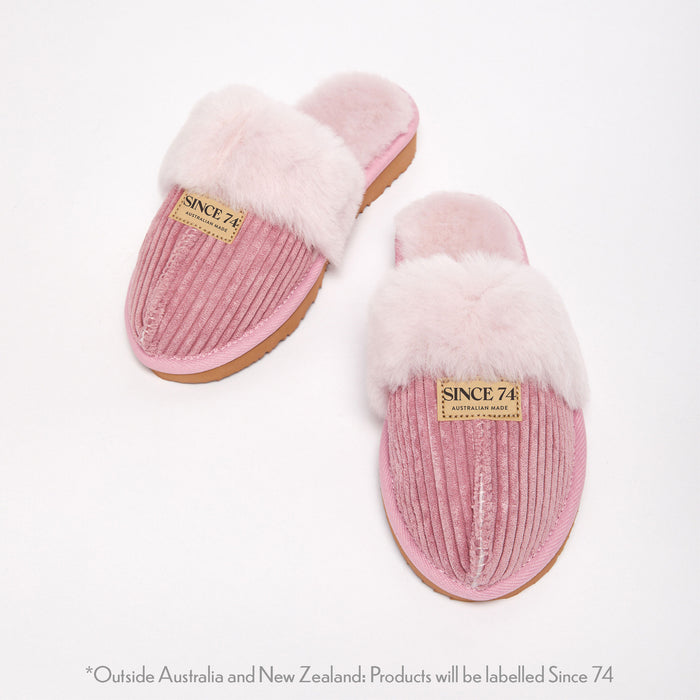 Women&#39;s Corduroy Designer Slippers
