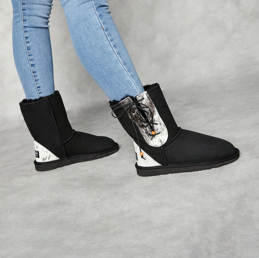 Women's Lace Up Mid Calf