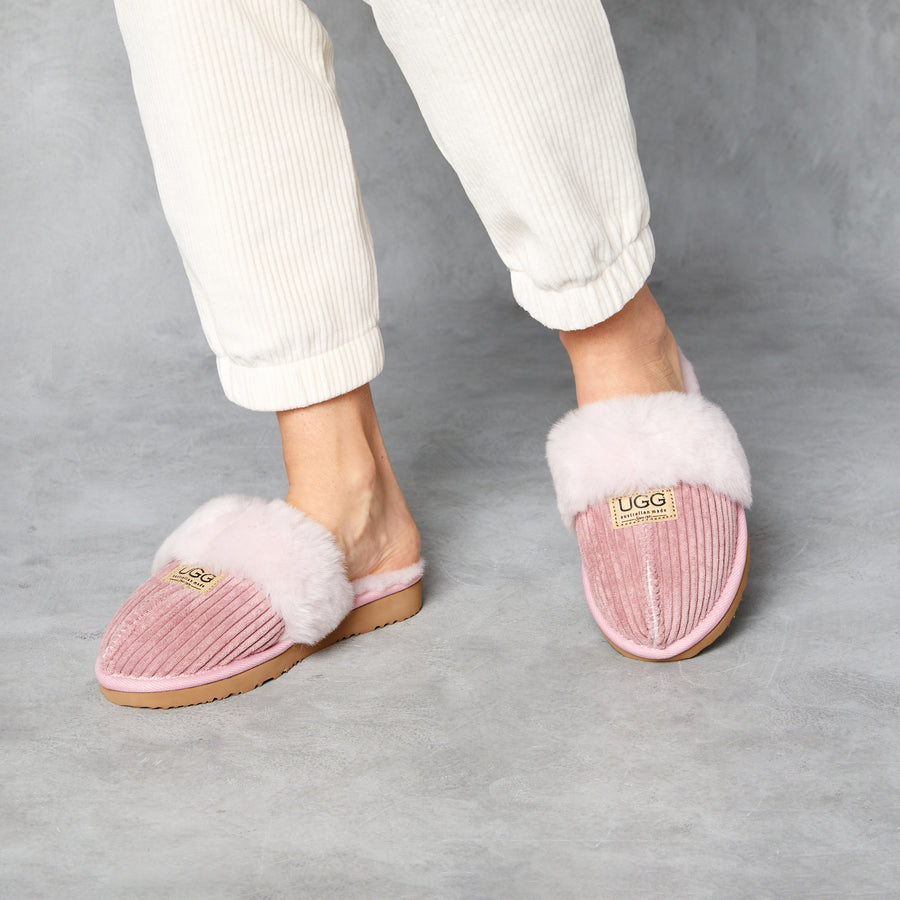 Women's Corduroy Designer Slippers