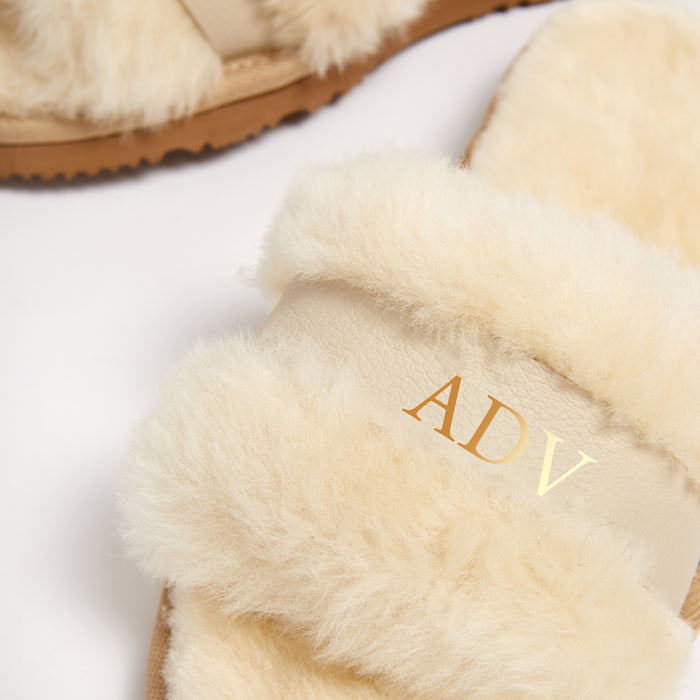 Women's Darling Slides Natural