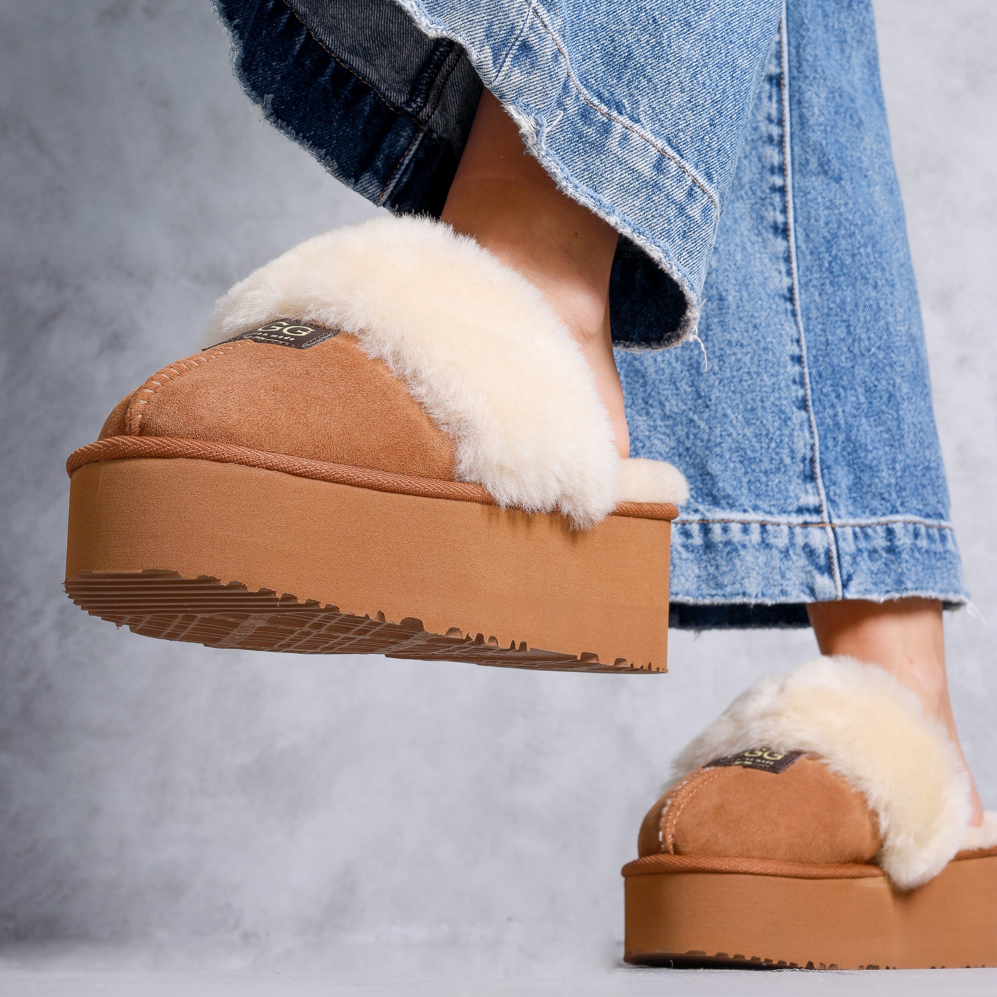 Australian Made Designer Slipper Women s Genuine Australian made sheepskin UGG slippers UGG Since 1974