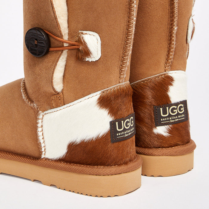 Button Boot Heel Addition