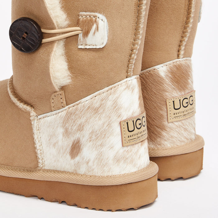 Button Boot Heel Addition