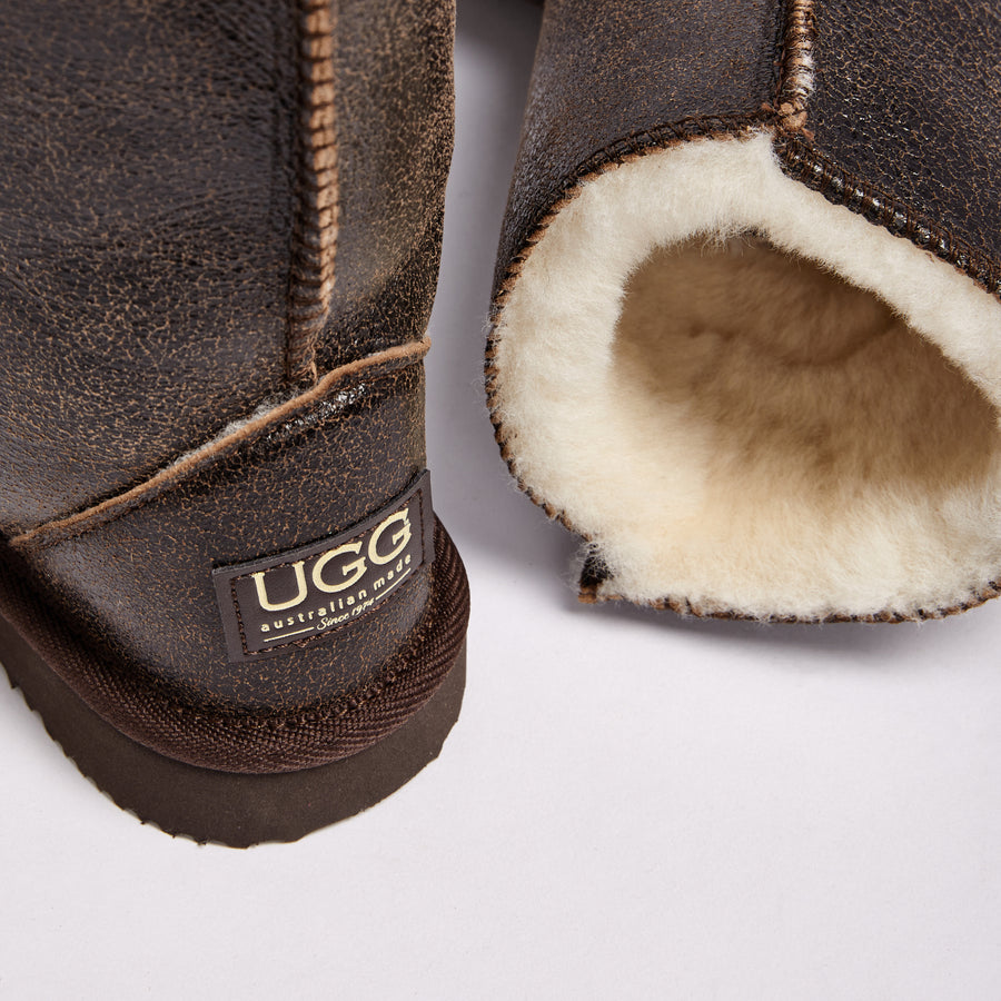 Leather bomber uggs sale