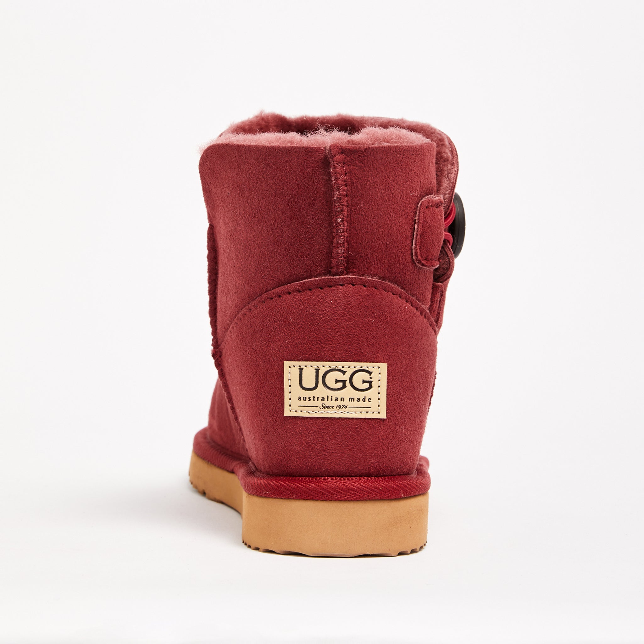 Bailey bow corduroy genuine sheepskin boot top