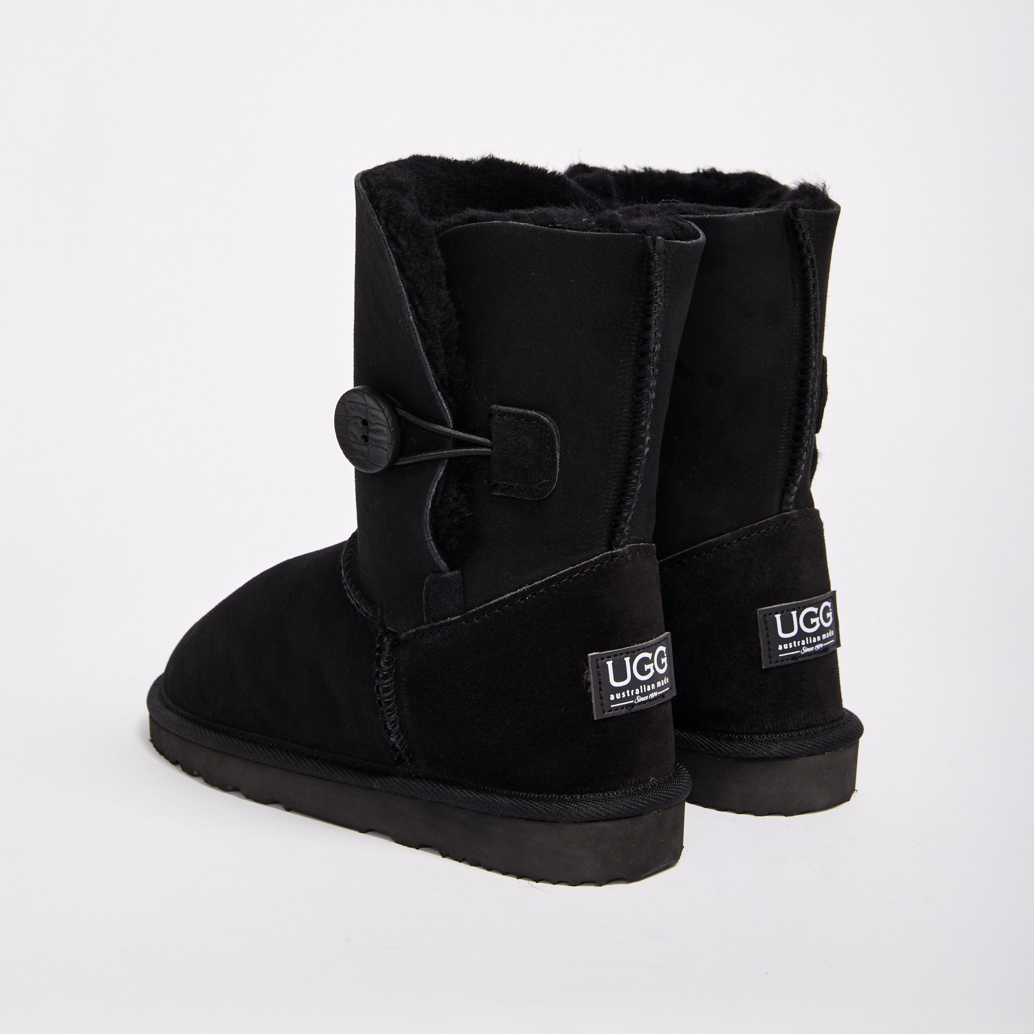 Men s Button Mid Natural Burleigh Button Mid Australian Made UGG Boots UGG Since 1974