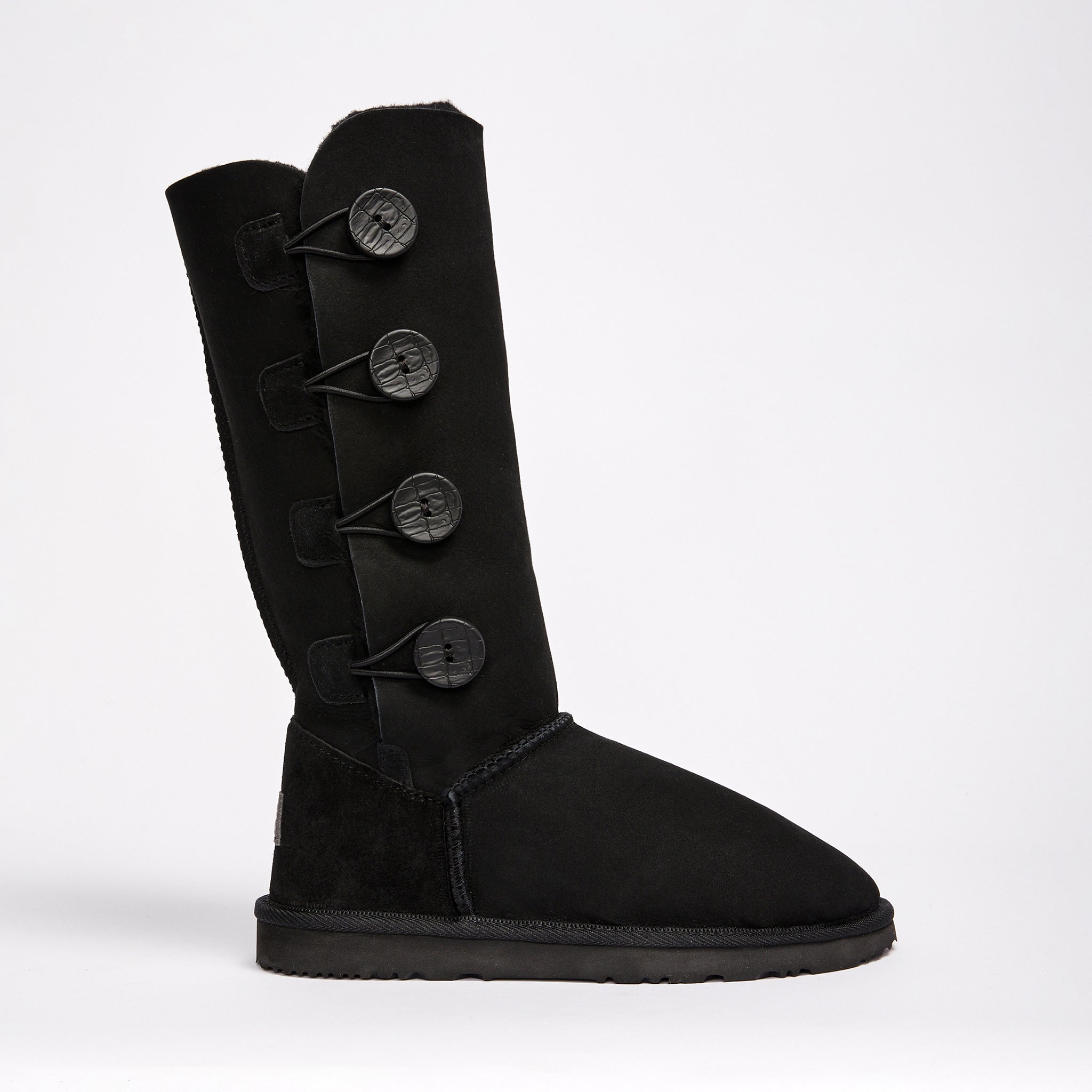Ugg boots with side buttons new arrivals