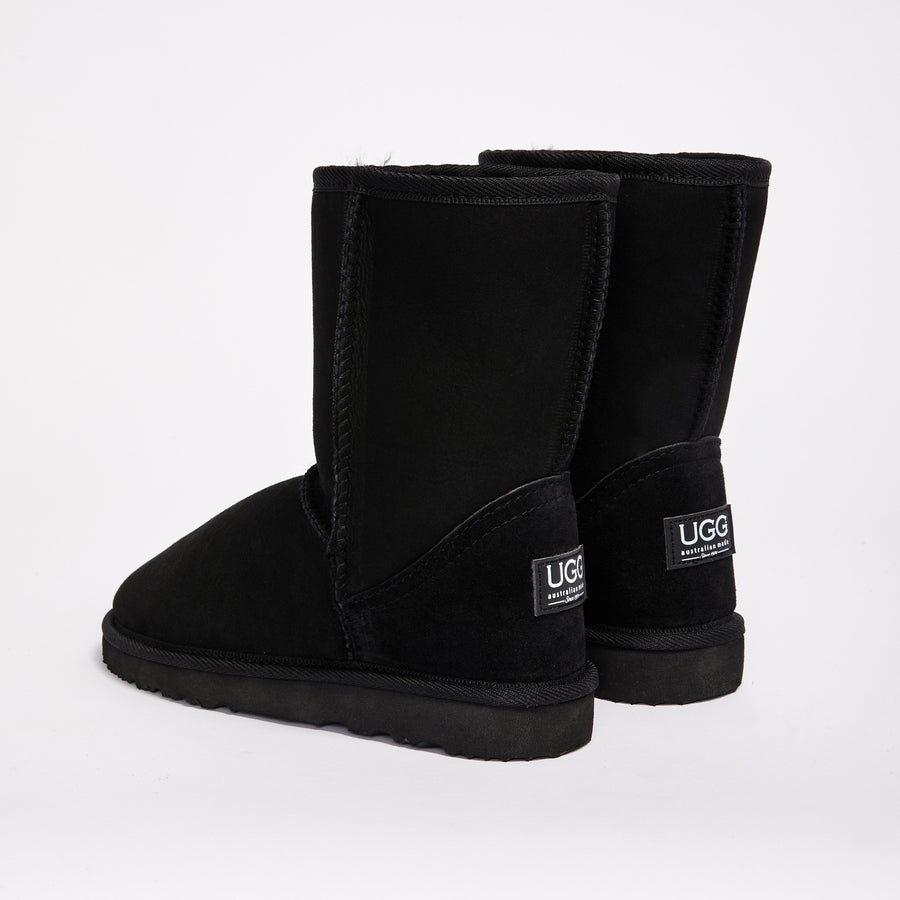 Black ugg sales boots womens