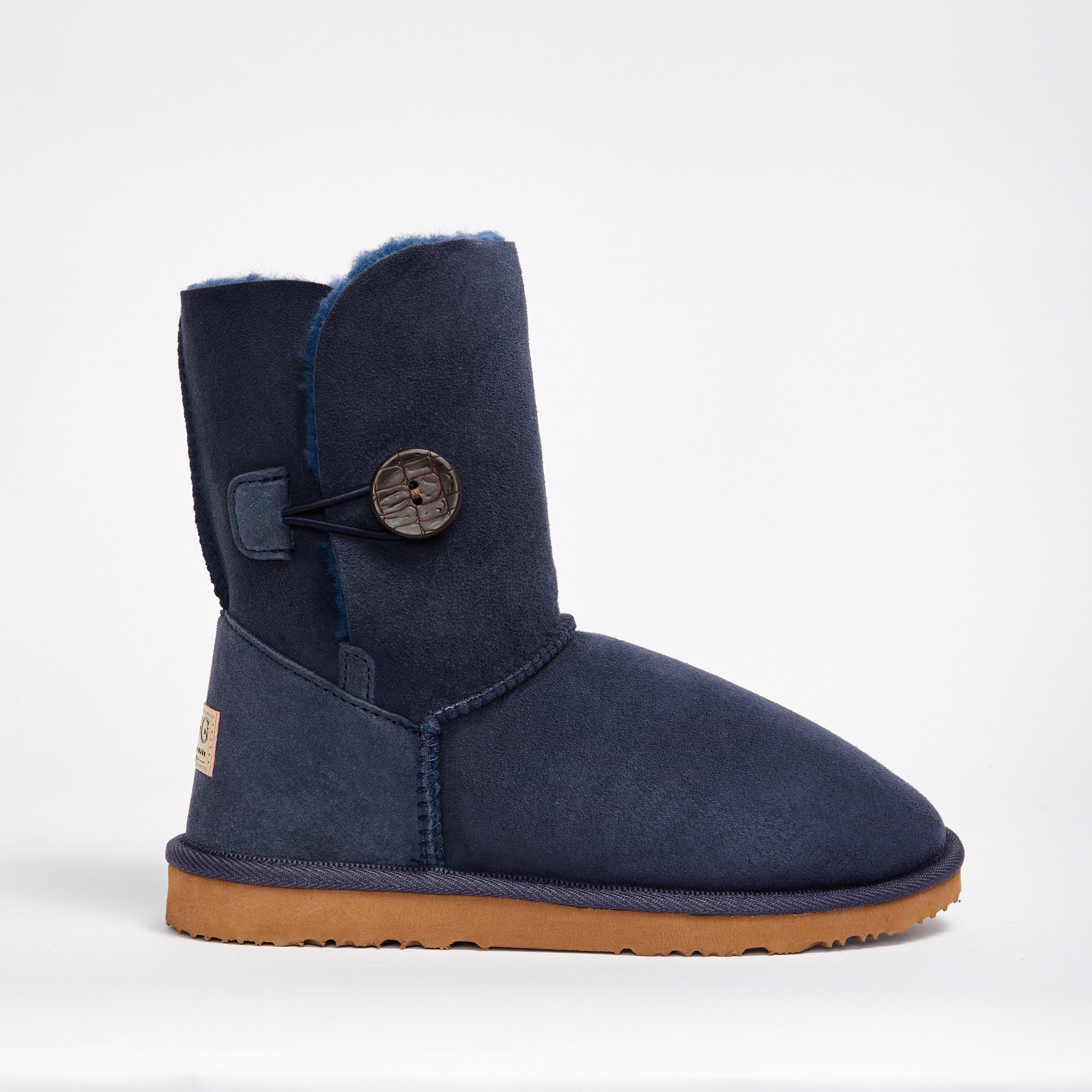 Men s Button Mid Natural Burleigh Button Mid Australian Made UGG Boots UGG Since 1974