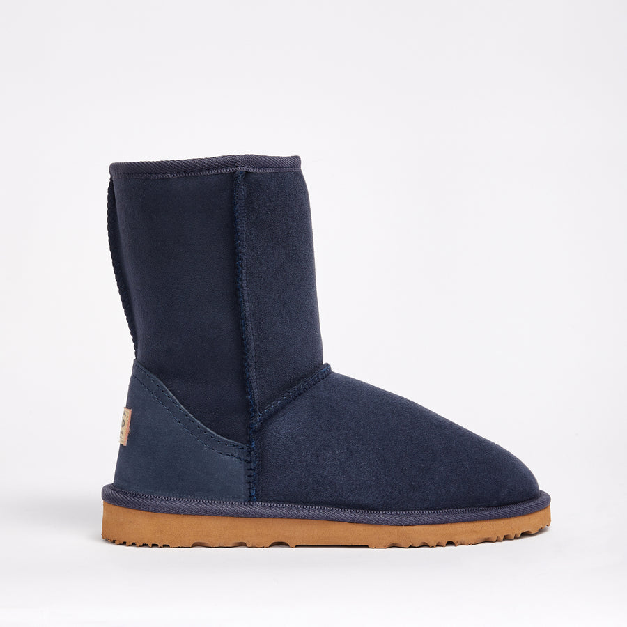 Navy Mid High Ugg Boots