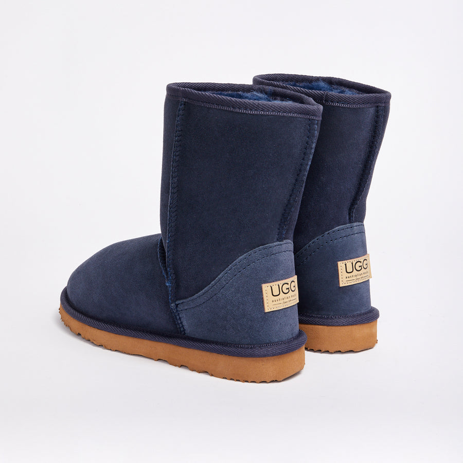Ugg slides outlet dark blue