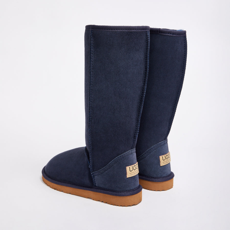 Navy tall new arrivals ugg boots