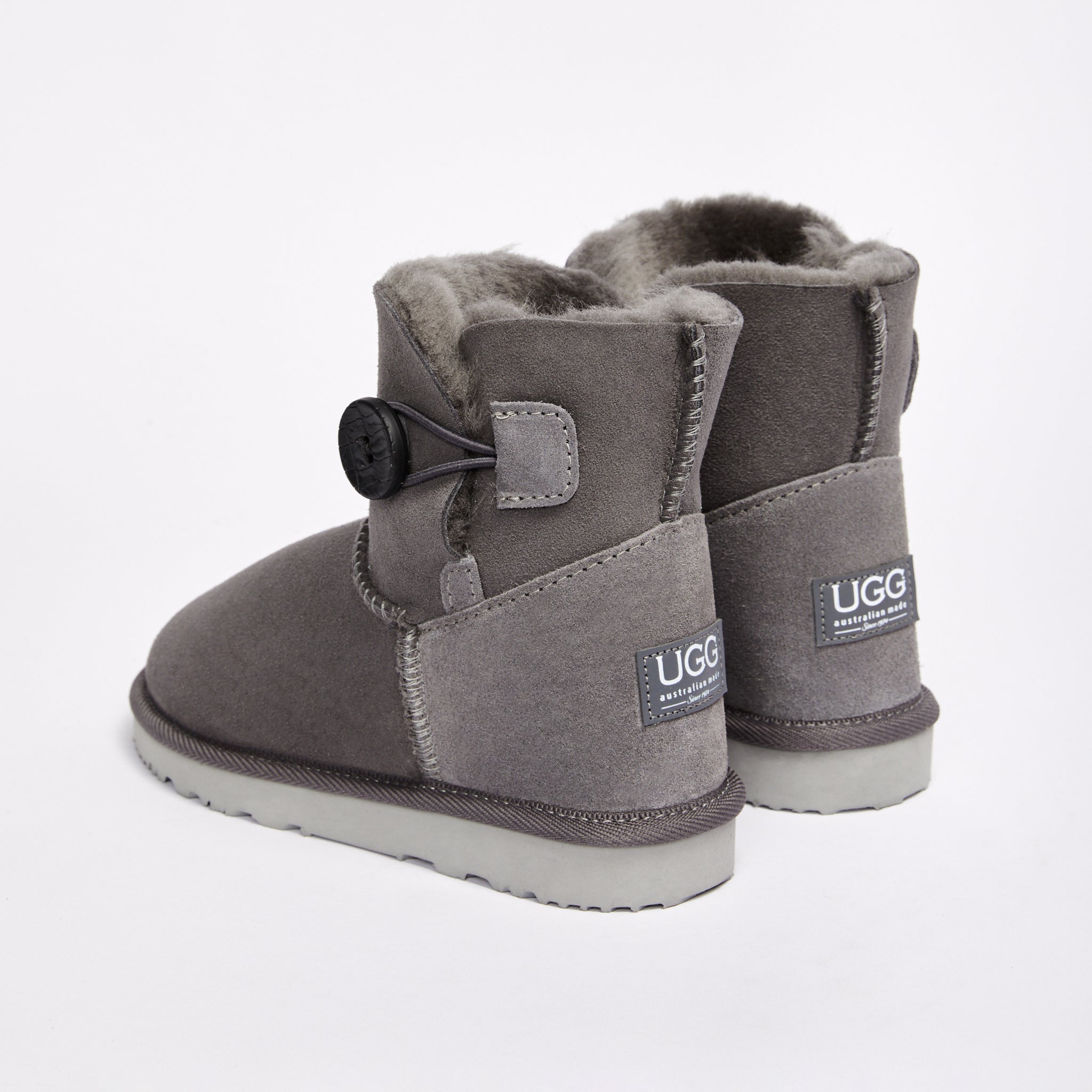 Ugg boots mini grau sale