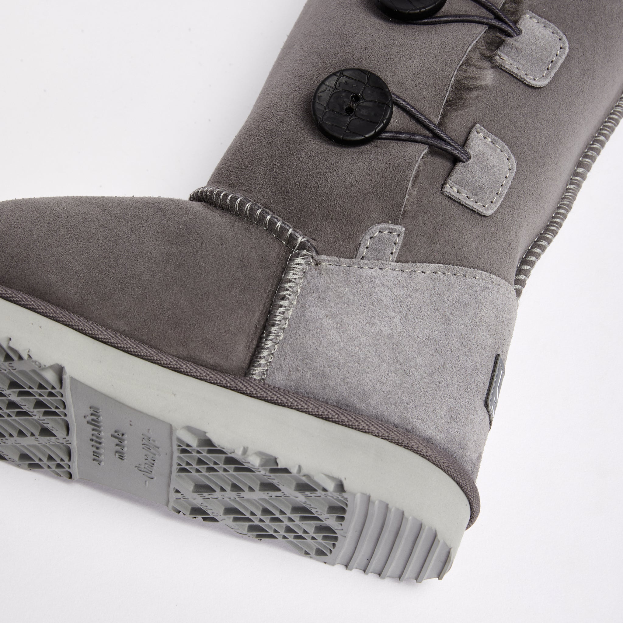 Burleigh Button Triplet Women s Genuine Australian made sheepskin UGG boots UGG Since 1974