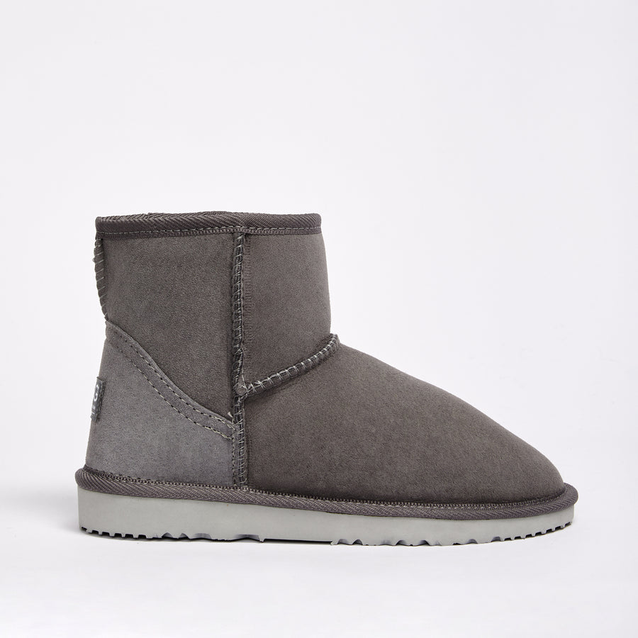 Mini grey ugg boots outlet