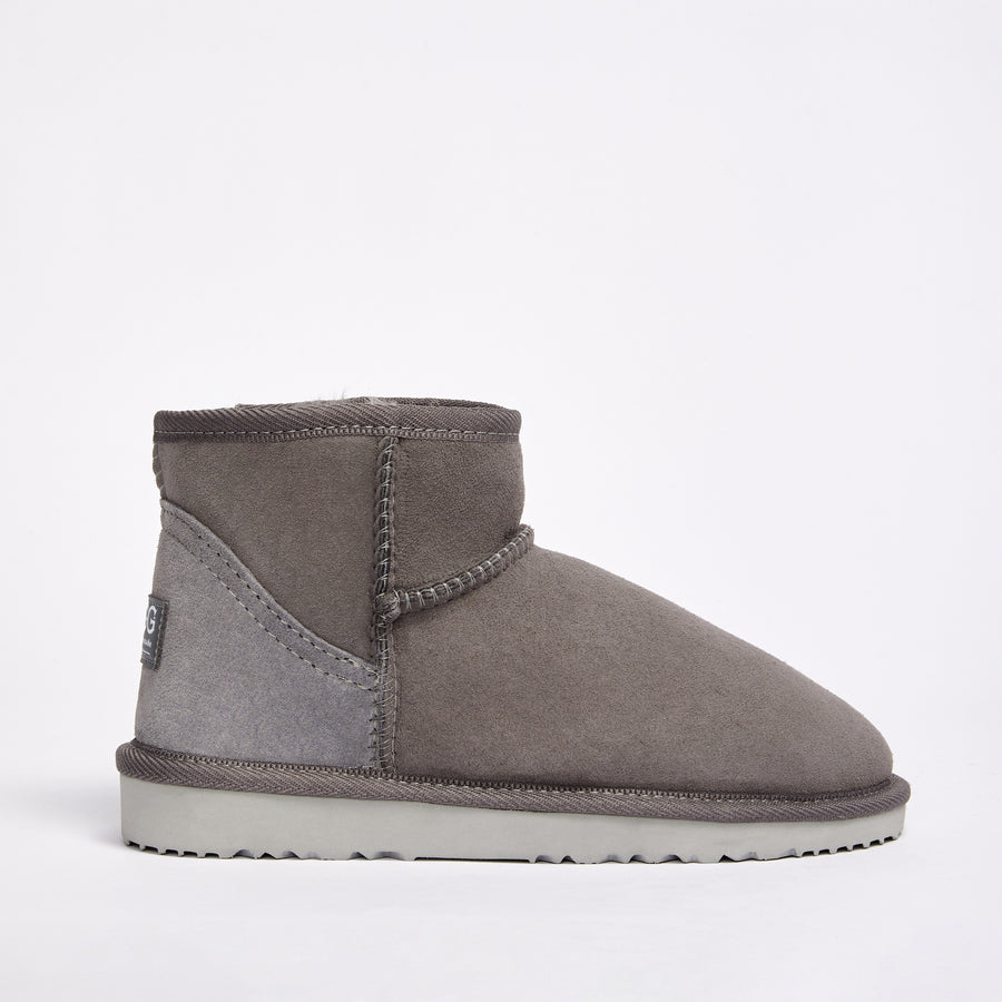 Grey Ankle Ugg Boots