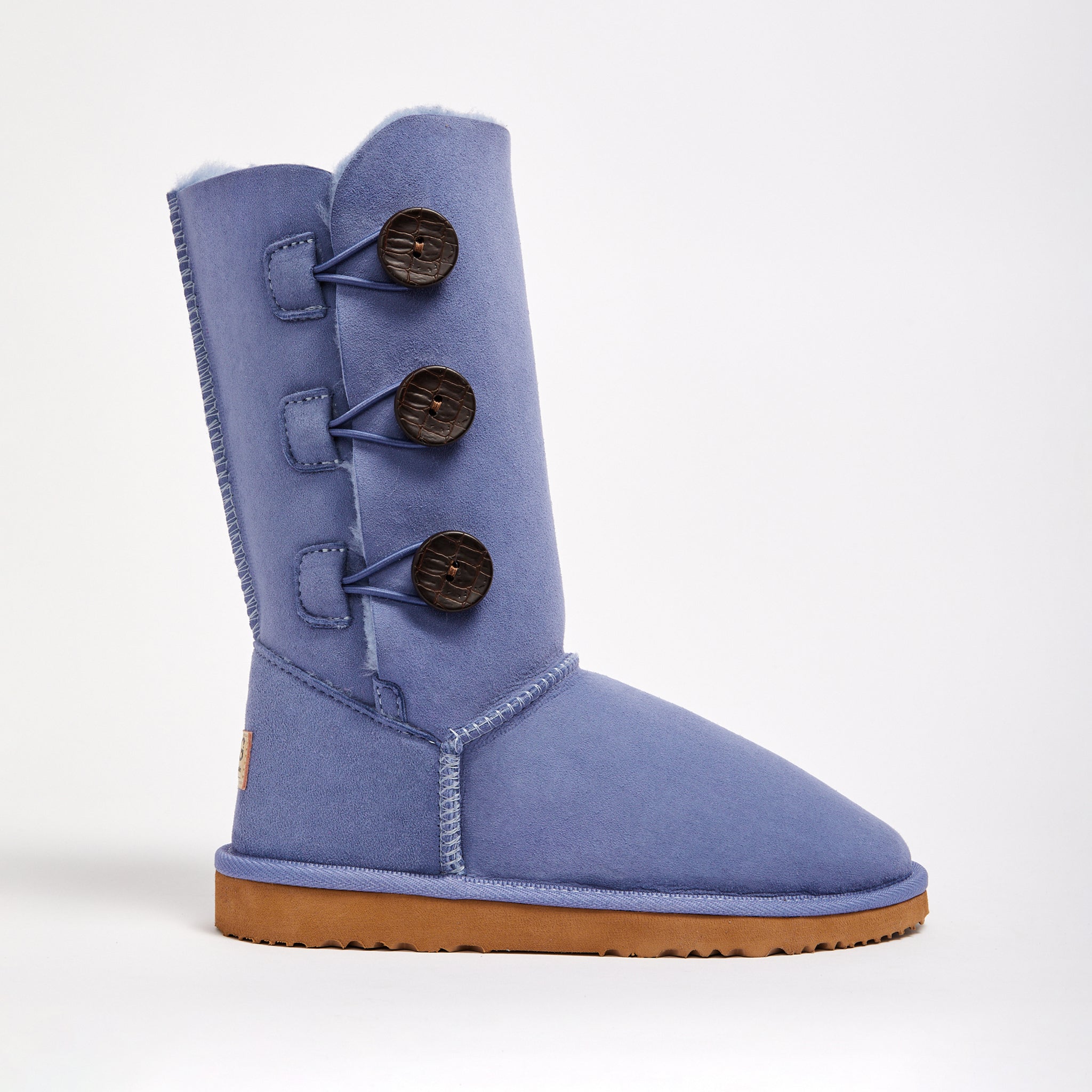 Burleigh Button Triplet Women s Genuine Australian made sheepskin UGG boots UGG Since 1974