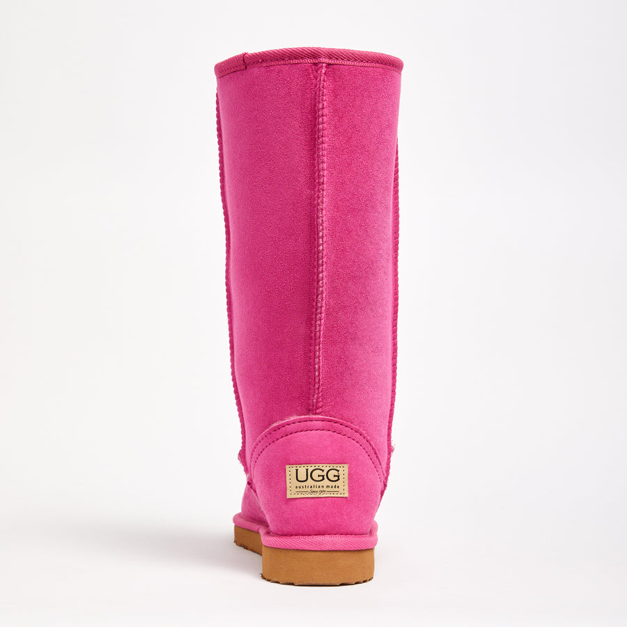 Pink online rainbow uggs