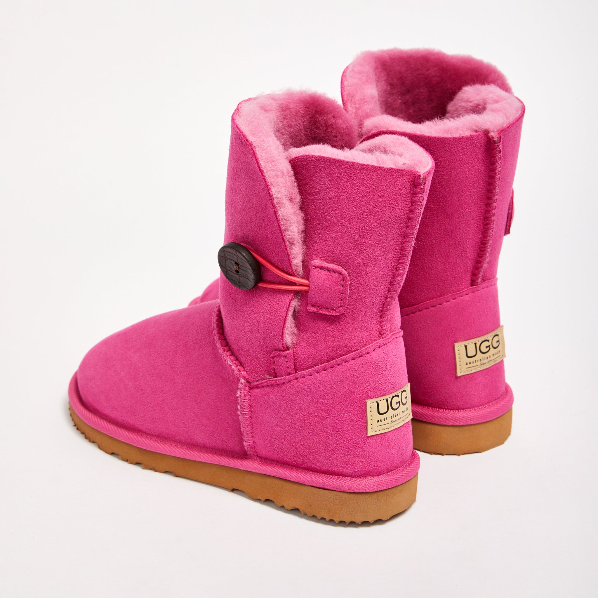 Burleigh Button Mid Colours women s genuine Australian made sheepskin UGG boots UGG Since 1974