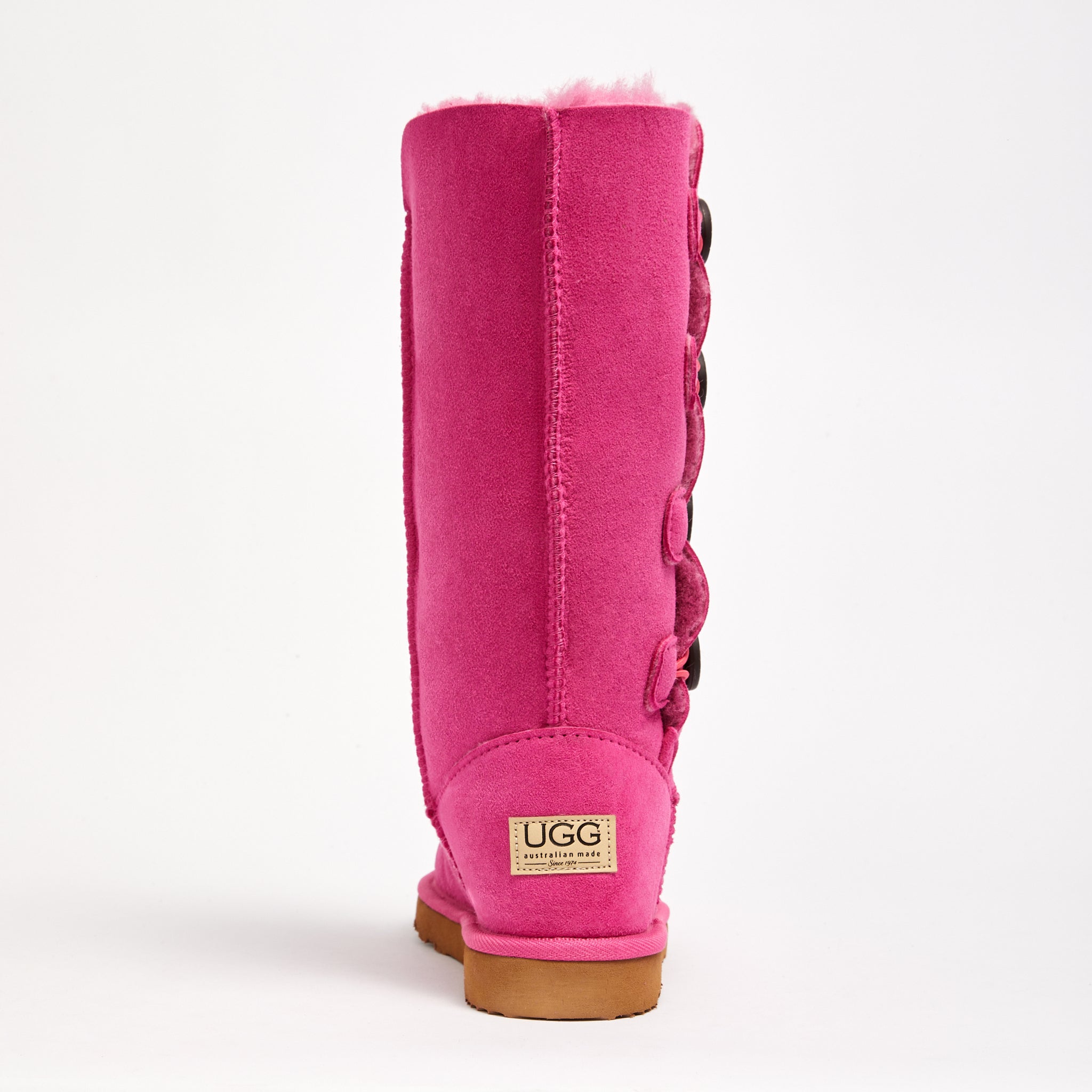 Burleigh Button Quad Women s Genuine Australian made sheepskin UGG boots UGG Since 1974