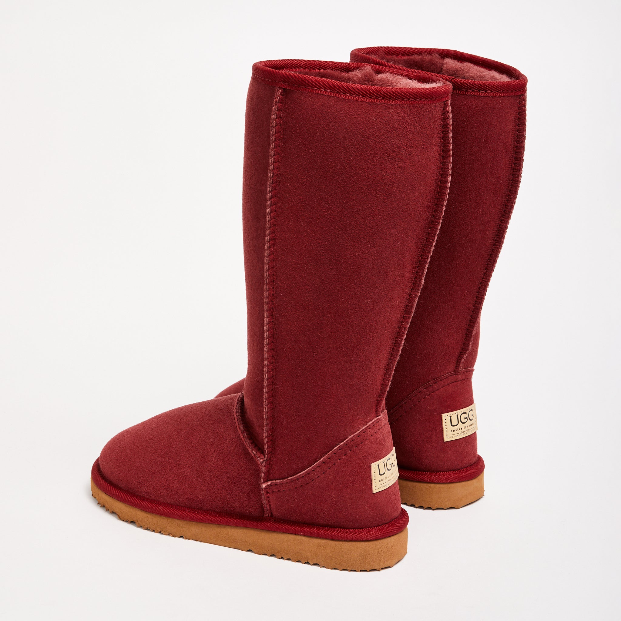 Red classic ugg boots on sale