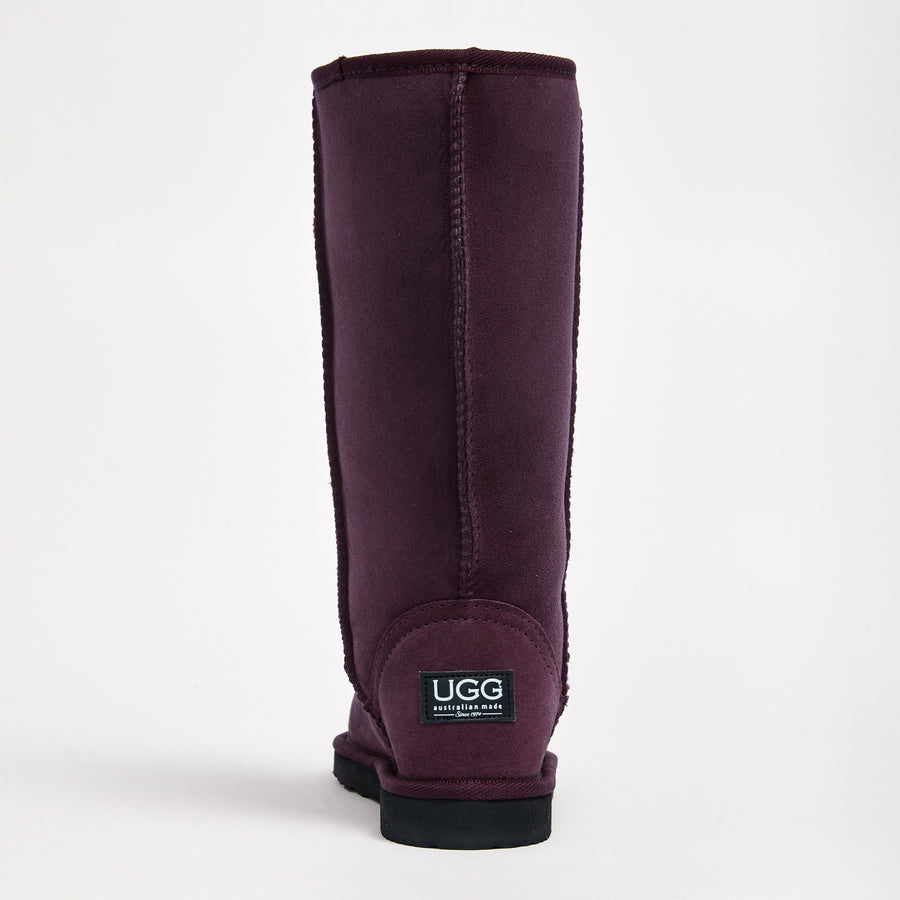 Ugg classic tall purple boots clearance
