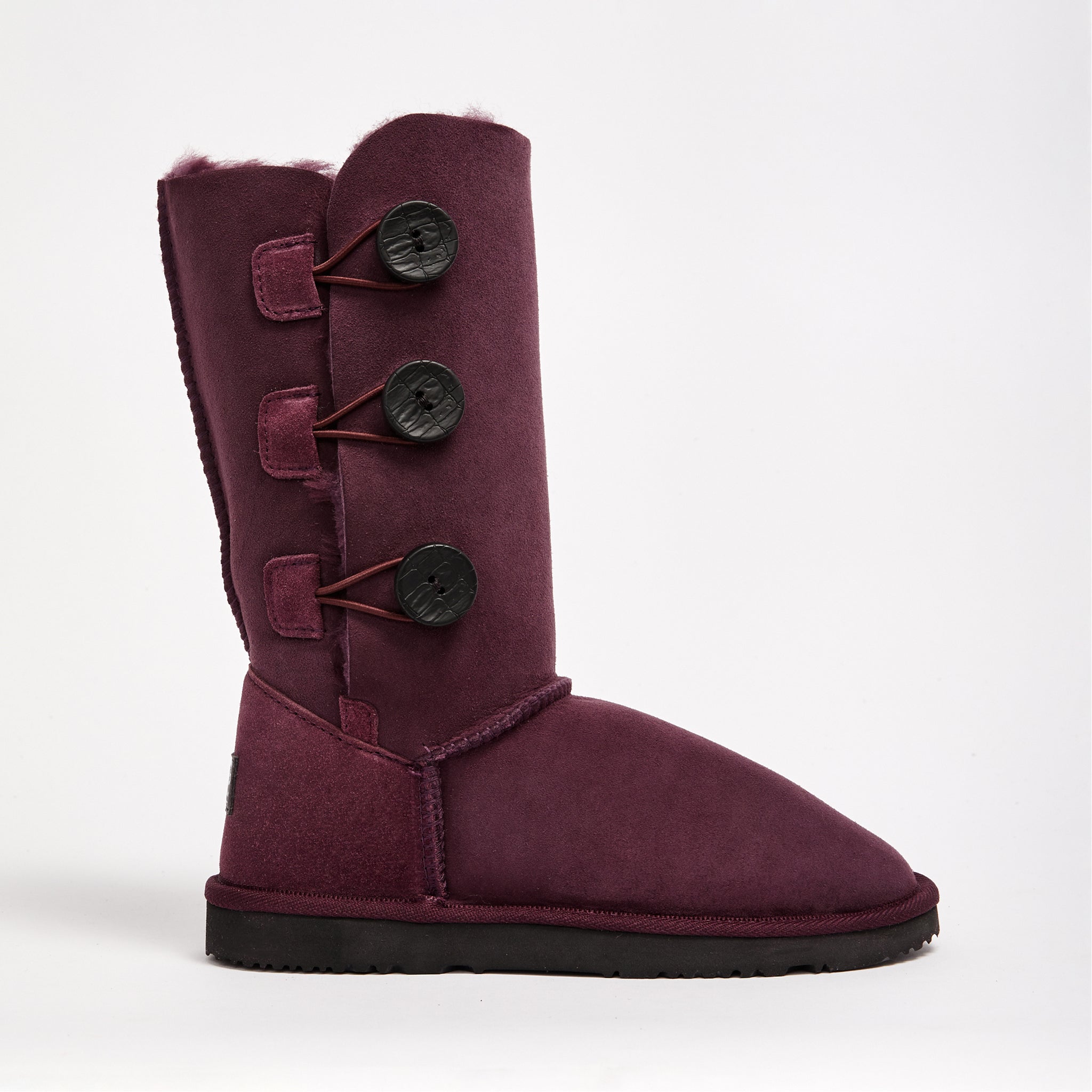 Ugg bailey button triplet chocolate outlet