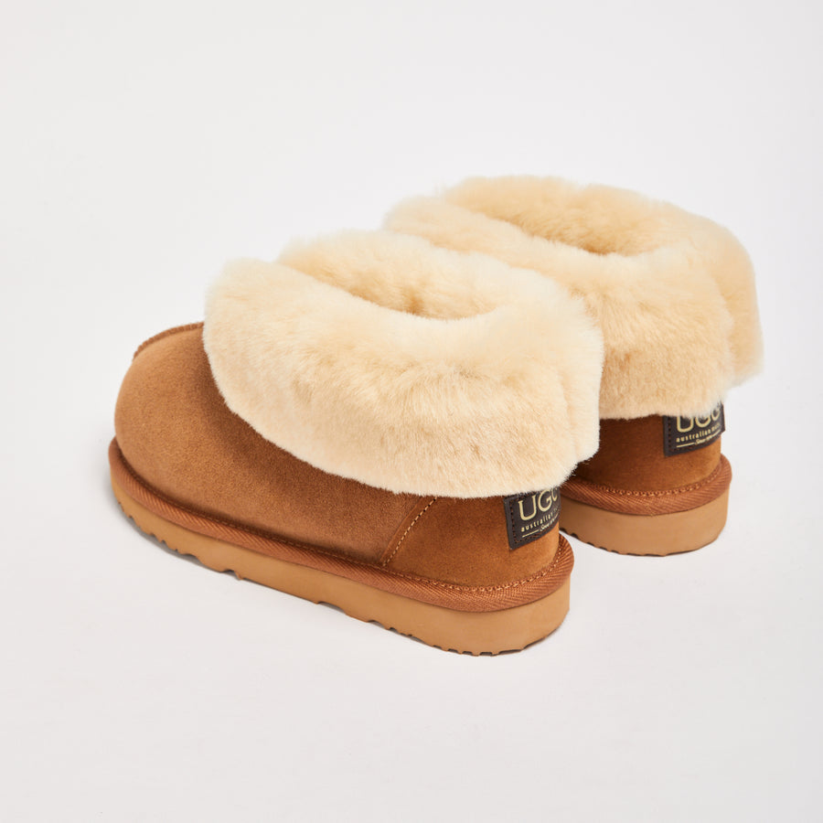 Women's Ankle Slipper Natural