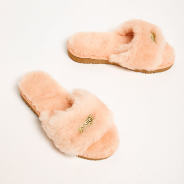 Boucle Designer Slippers Women's Genuine Australian made sheepskin UGG  slippers – UGG Since 1974