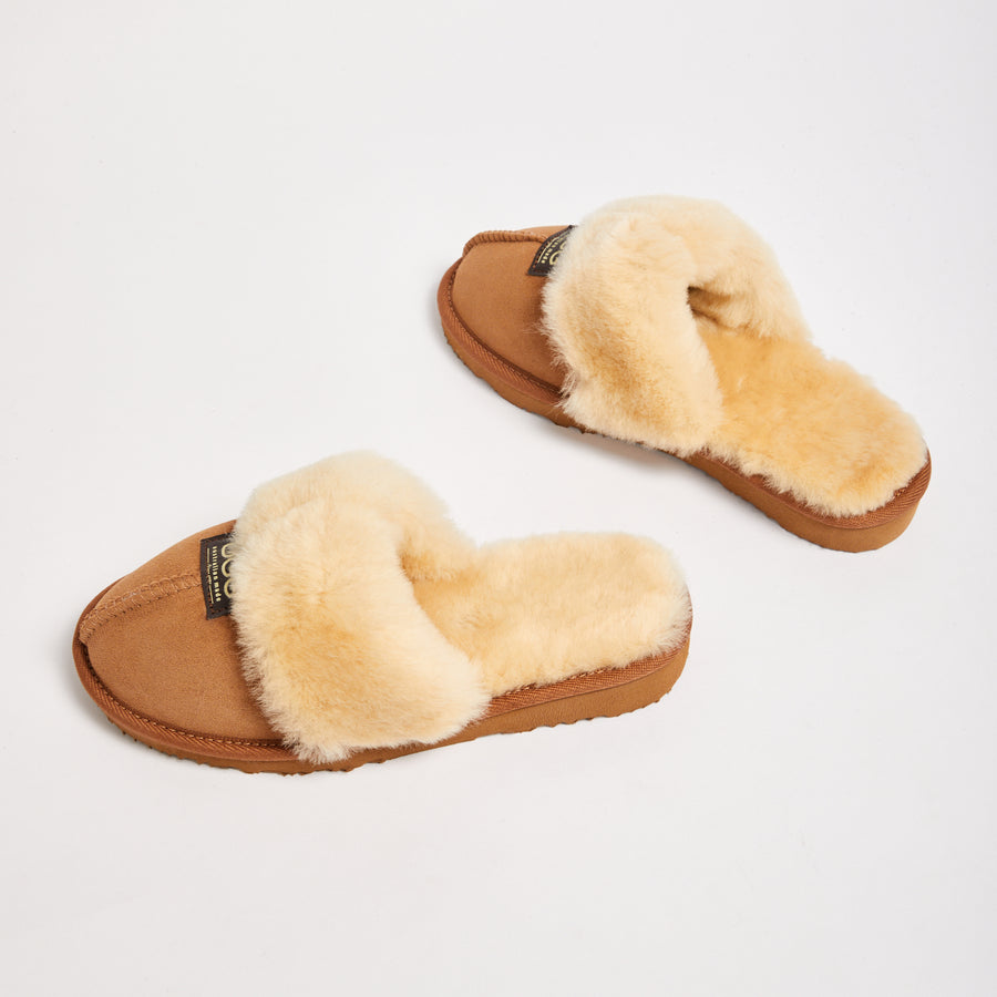 Women's Designer Slipper Natural