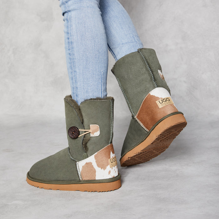 Women&#39;s Burleigh Button Mid Calf