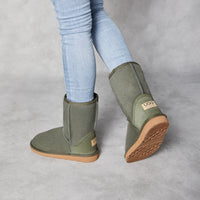 Dark green ugg boots store