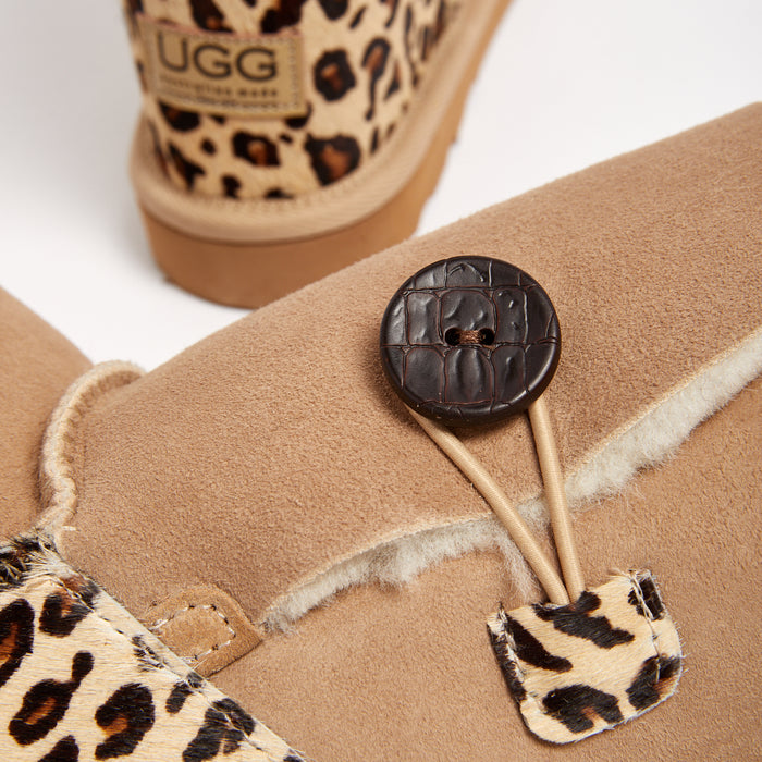 Women&#39;s Burleigh Button Mid Baby Leopard